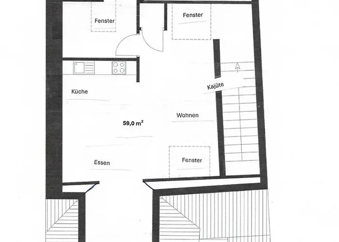 Appartement Burghaus 4 Greetsiel